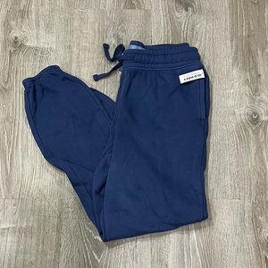 NWT Old Navy Blue Garment Dyed Small Sweat Pants